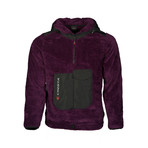 Welsoft Fleece Hoodie With Ultra Tech // Purple (L)
