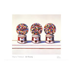 Wayne Thiebaud // Three Machines (1963) // 2005 Offset Lithograph