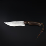 The Rebellien Damascus Steel Fixed Blade