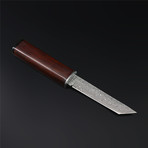 The Miyamoto Warrior Damascus Steel Fixed Blade