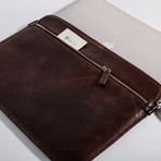 Super Slim MacBook Sleeve // Brown