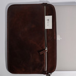 Super Slim MacBook Sleeve // Brown