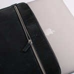 Super Slim MacBook Sleeve // Oil Green