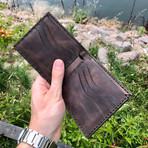 Bi-fold Wallet // Brown