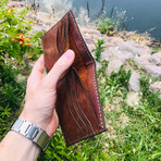 Bi-fold Wallet // Tobacco