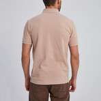 Call Short Sleeve Polo // Beige (3X-Large)