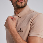 Call Short Sleeve Polo // Beige (3X-Large)