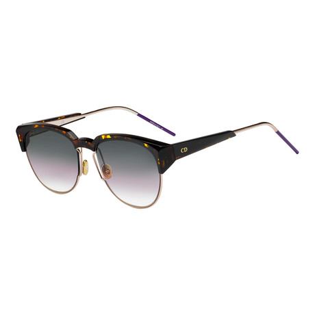 Women's DIORSPECS-001K-SO Sunglasses // Havana + Violet Gradient
