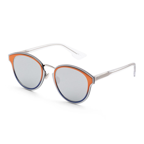 Women's NIGHTFAS-0L7Q-0T Nightfas Sunglasses // Orange + Silver
