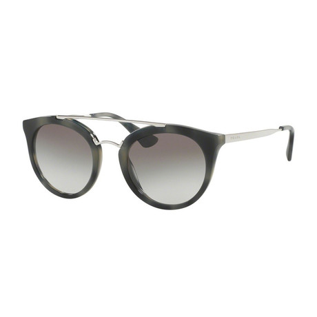 Prada // Women's Sunglasses // Gray + Silver