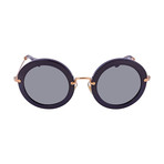 Miu Miu // Women's Sunglasses // Black + Gold