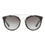 Prada // Women's Sunglasses // Gray + Silver
