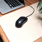 Leather Mouse Mat // Neutral