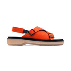 Maurice Suede Sandal // Red (Euro: 39)