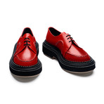 Clayton Lace-Up Derby // Deep Red (Euro: 41)
