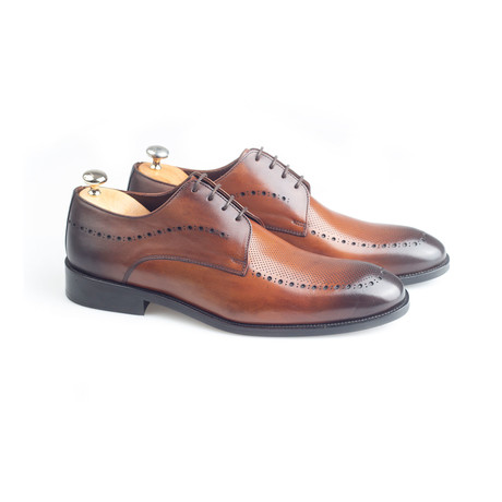 Onof Dress Shoe // Brown (Euro: 38)