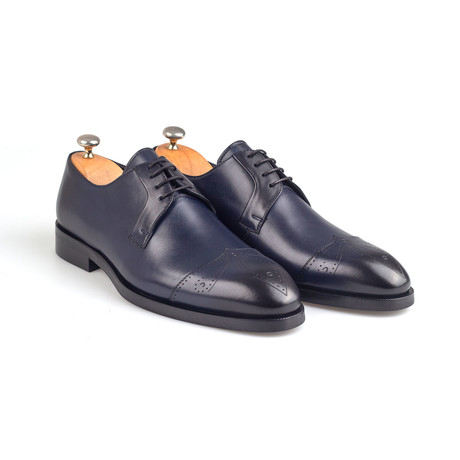 Lex Dress Shoe // Navy (Euro: 38)
