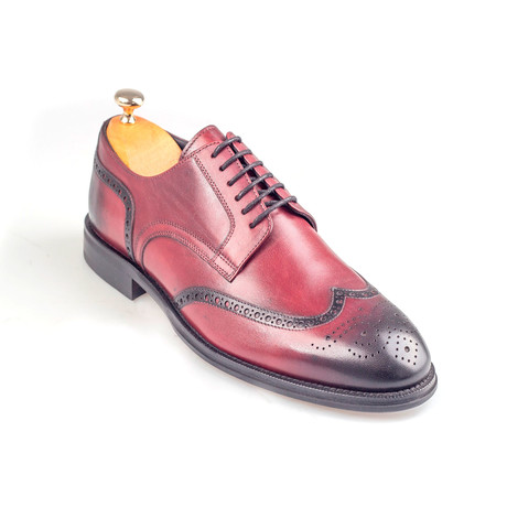 Adair Dress Shoe // Burgundy (Euro: 38)