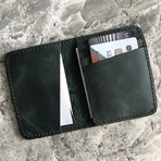 Bianna Minimal Wallet // Green