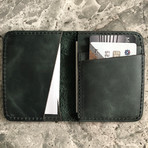 Bianna Minimal Wallet // Green