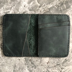 Bianna Minimal Wallet // Green