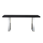 Joplin Dining Table // Black Marble