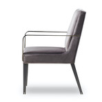 Lowry Dining Arm Chair // Victor Smoke