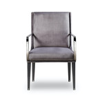 Lowry Dining Arm Chair // Victor Smoke