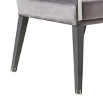 Lowry Dining Arm Chair // Victor Smoke