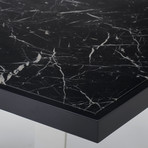 Joplin Dining Table // Black Marble