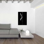 Silhouette Of Nude Woman // Johan Swanepoel (26"W x 40"H x 1.5"D)