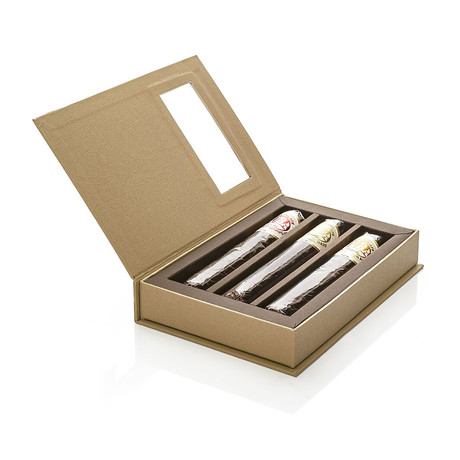 Assorted Chocolate Cigar Gift Box // 11 oz // Venchi Chocolates