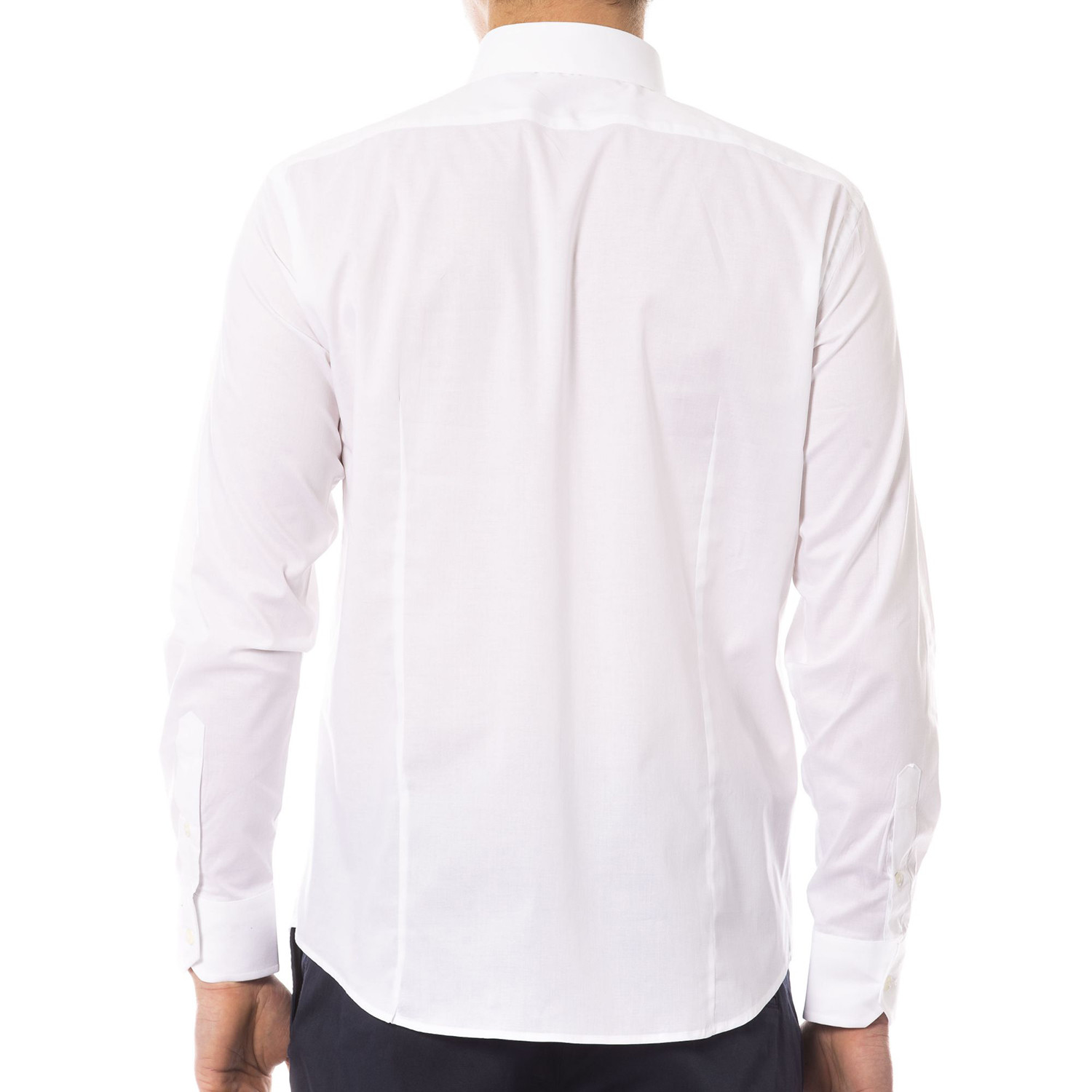 Camicia Slim Fit Collo Shirt // White V2 (40) - Roberto Cavalli - Touch ...