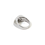 Bulgari 18k White Gold Parentesi Ring // Ring Size: 5.75 // New