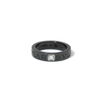 18k White Gold Diamond Ring // Ring Size: 5.25 // New