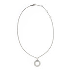 Bulgari 18k White Gold Diamond Necklace // New