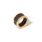 18k Rose Gold + Marble B.Zero 1 Ring // Ring Size: 5.25 // New