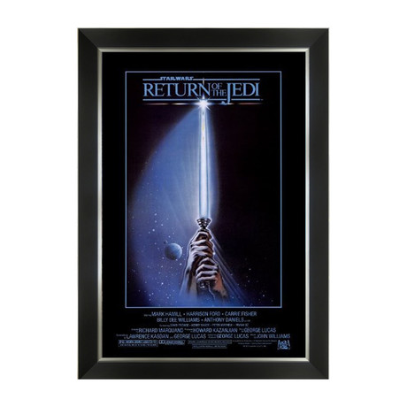 Star Wars Ep VI Return Of The Jedi // Original Release Poster // Framed Art Print