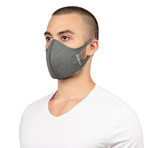 xMask Air Neo Adult Face Masks // Gray // Set of 2 Large