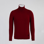 MCR // Conrad Tricot Sweater // Claret Red (S)