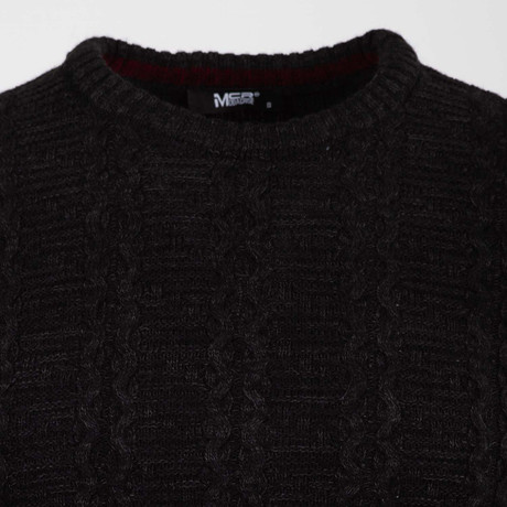 MCR // Jarod Tricot Sweater // Black (S)