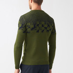 MCR // Norbert Tricot Sweater // Green (L)