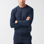 MCR // Bryon Tricot Sweater // Dark Blue (M)