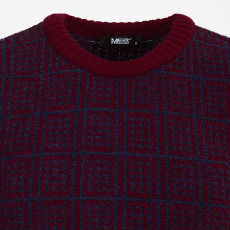 MCR // James Tricot Sweater // Claret Red (S)