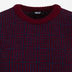 MCR // James Tricot Sweater // Claret Red (M)