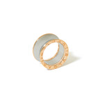 18k Rose Gold + Steel B. Zero 1 Ring // Ring Size: 5.75 // New