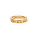 Bulgari 18k Yellow Gold Diamond Ring // New (Ring Size: 6.25)