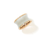 18k Rose Gold + Steel B. Zero 1 Ring // Ring Size: 5.75 // New