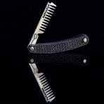 Pocket Bronze Beard Comb “Arhaika”