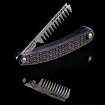 Pocket Bronze Beard Comb “Arhaika”